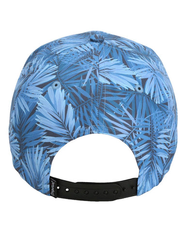 1 “Blue Hibiscus Florida” Blue Hawaiin- Low Profile DriFit Performance - Trucker Hat
