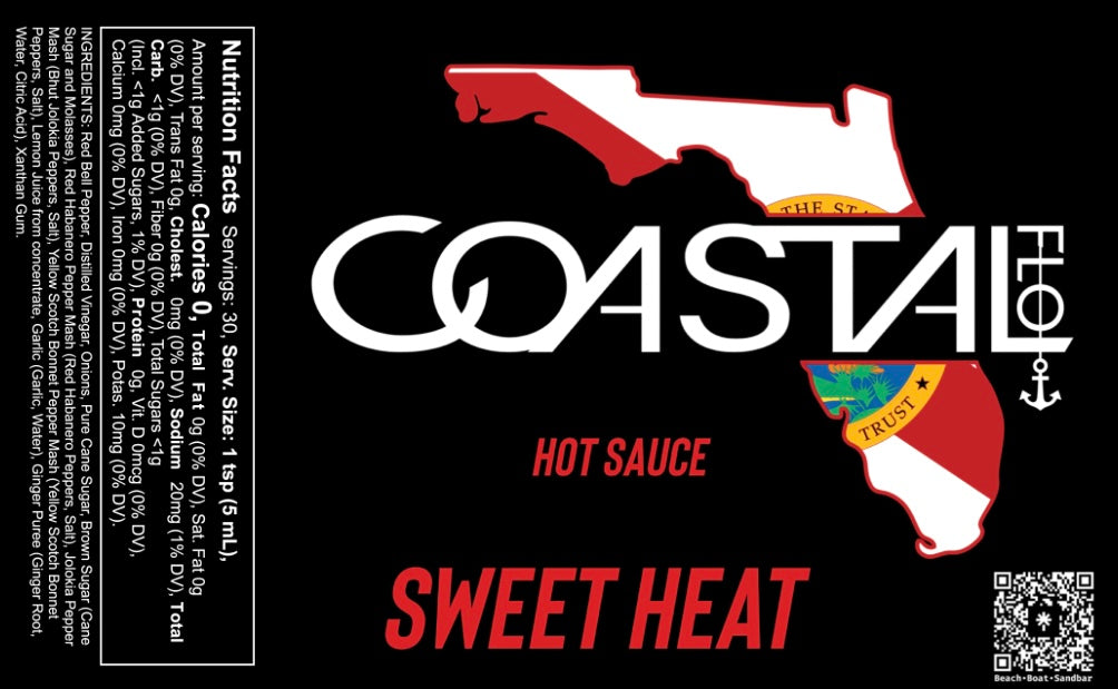 Hot Sauce with Habanero, Yellow scotch bonnet and Bhut jolokia. (5 oz, 1)