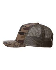 3 Bark Duck - Trucker Hat with Gunmetal PVC rubber patch