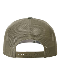1 Marsh Duck - Trucker Hat with Gunmetal PVC rubber patch