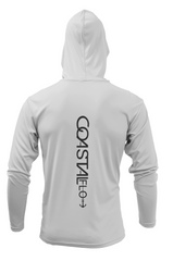 Hoodie Xtreme-Tek Performance UPF 50 Long Sleeve - Steel Grey