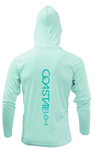 Hoodie Xtreme-Tek Performance UPF 50 Long Sleeve - Sea Foam