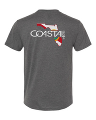 Men's "Florida Coastal" Vintage Heavy Metal - Unisex Triblend T-Shirt