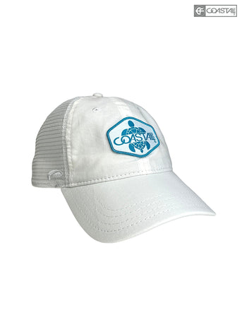 Women's "Turtle Vibe"  Ponytail Trucker Hat