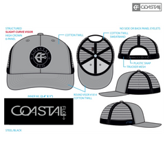 1 SLIGHT Curve visor - Trucker Hat