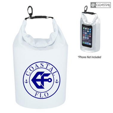 "My Stash" Dry Bag - White