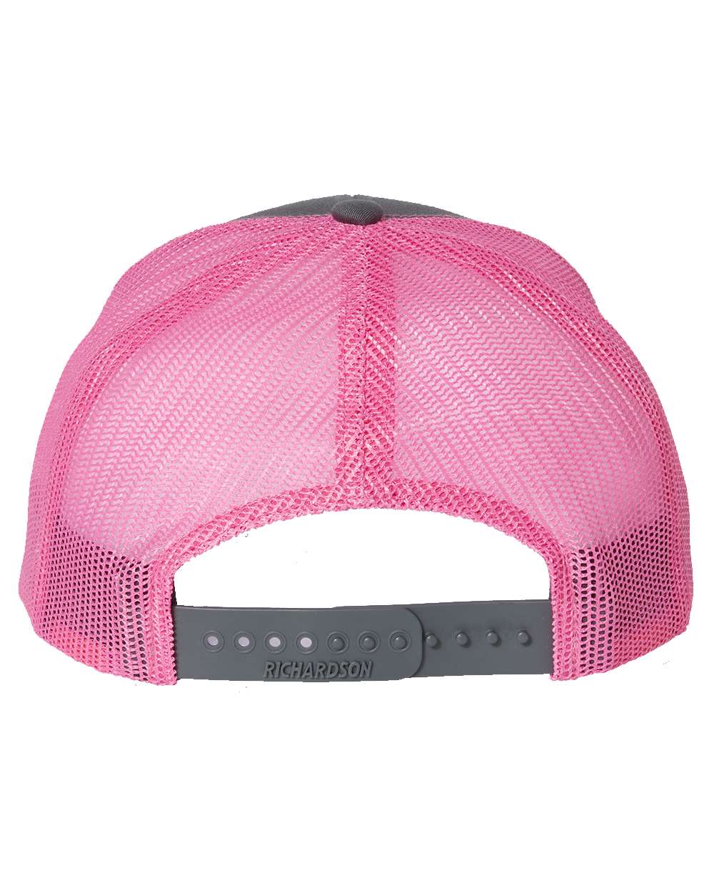 1 Charcoal/Neon Pink - Trucker Hat State