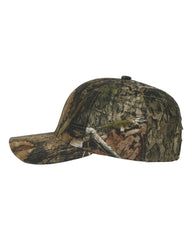 1 Camo with USA Flag Visor - Trucker Hat
