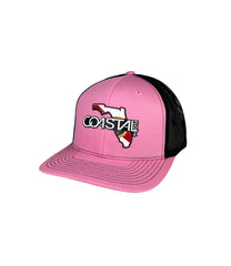 1 Hot Pink/Black -  - Trucker Hat State